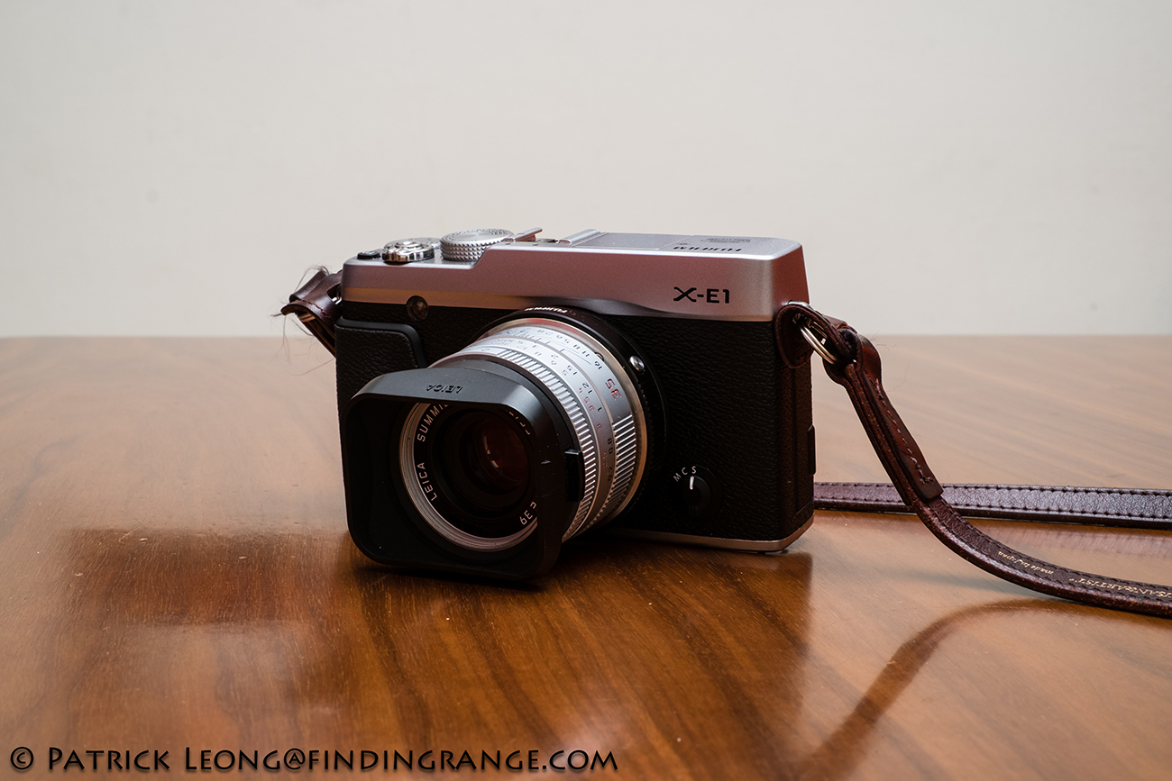 Some Camera Porn to Look at: Fuji X-E1 With M-Adapter And 35 ...