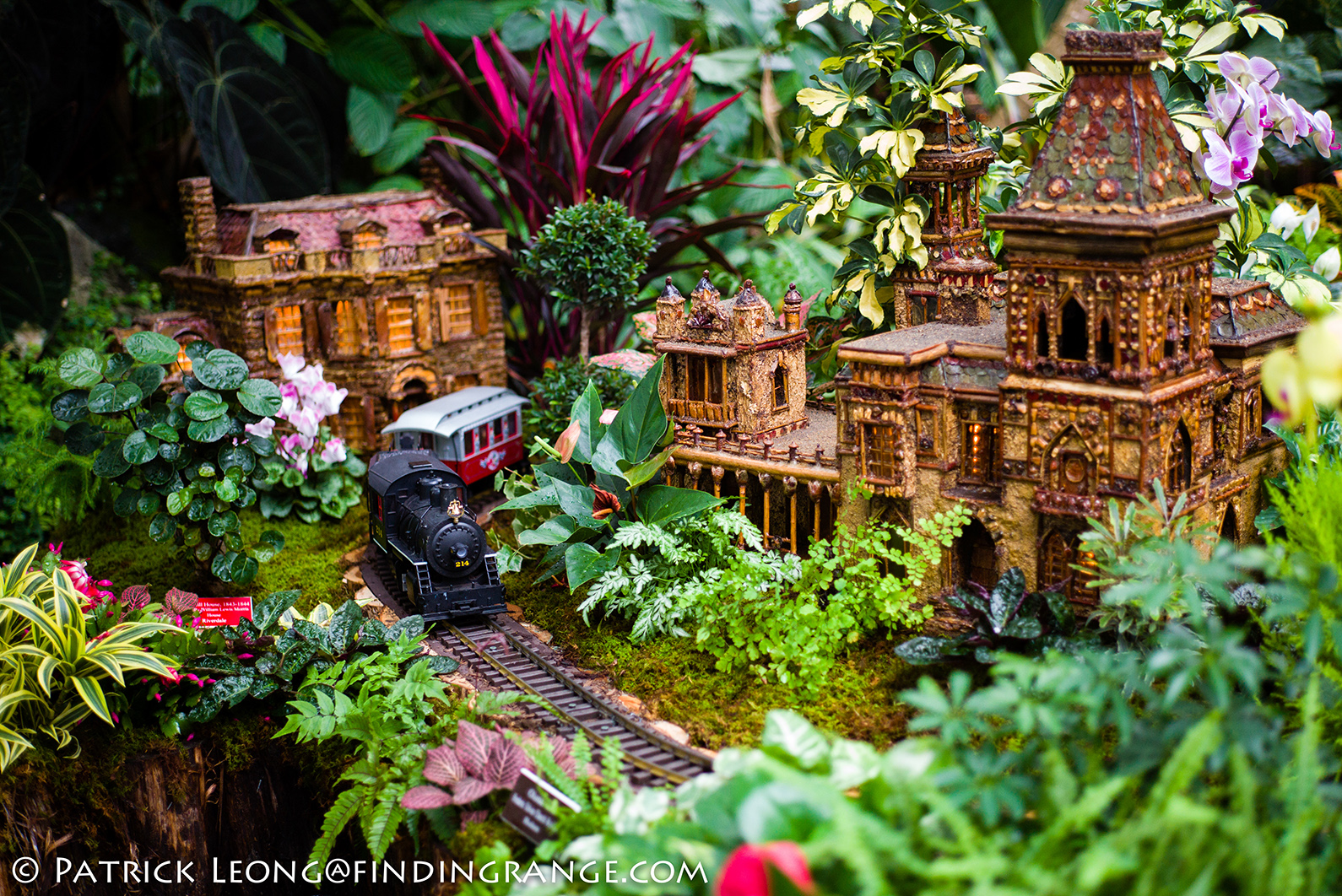Holiday Train Show At The New York Botanical Garden
