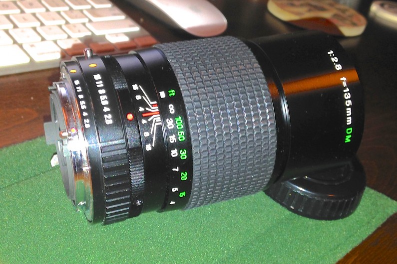 Fuji-X-E2-Fujinon-135mm-f2-SLR-Lens-Fotodiox-Adapter-4