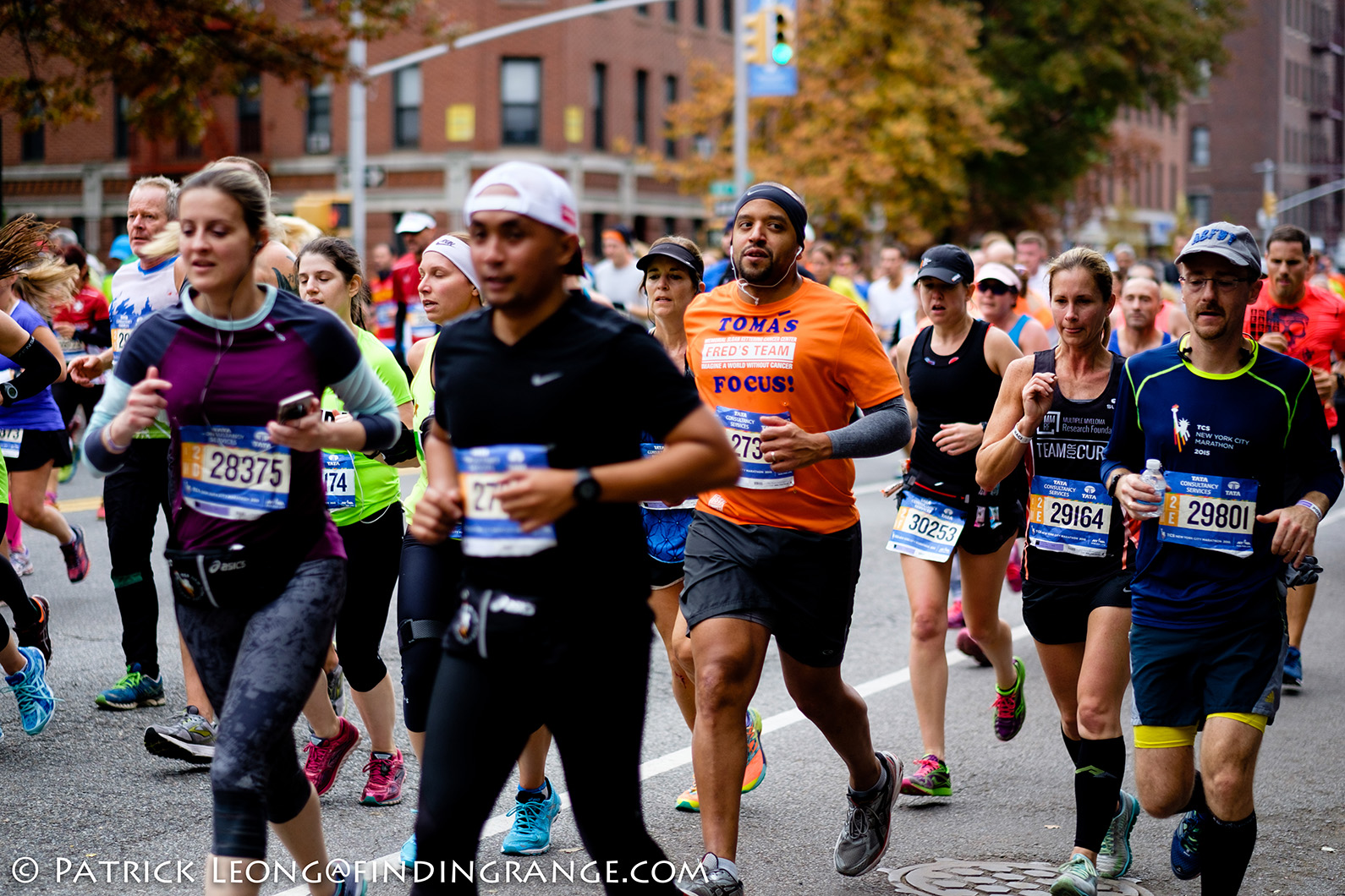 The NYC Marathon as it Runs Through Brooklyn