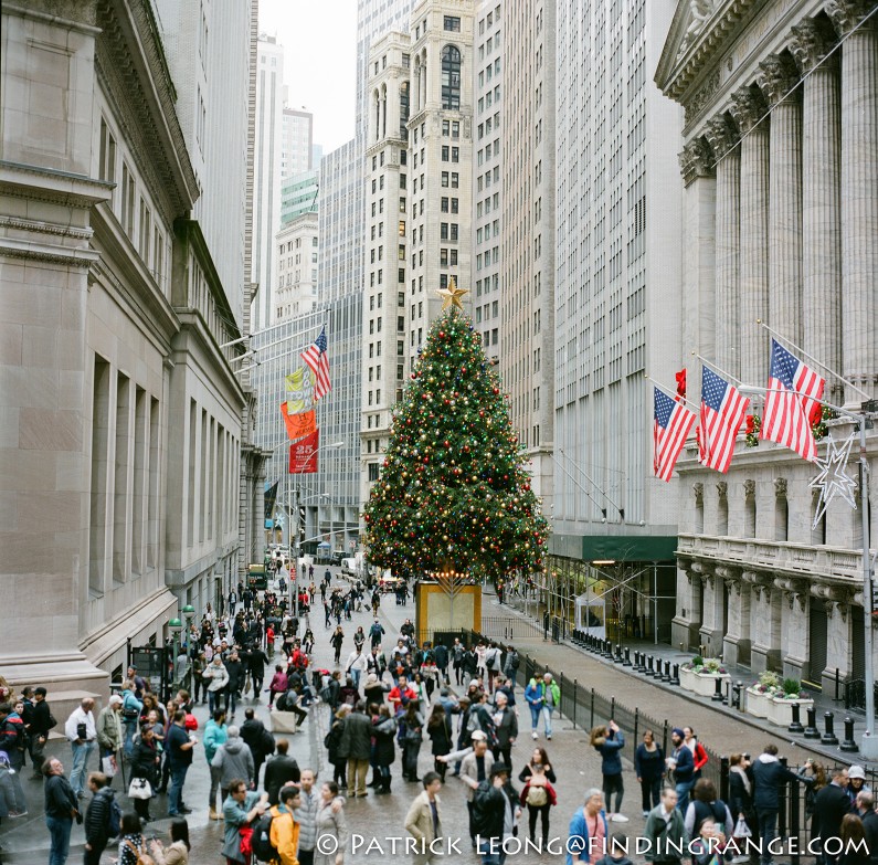 Hasselblad-503CW-Millennium-80mm-Planar-F2.8-Wall-Street-New-York-City-Fuji-Pro-400H-1