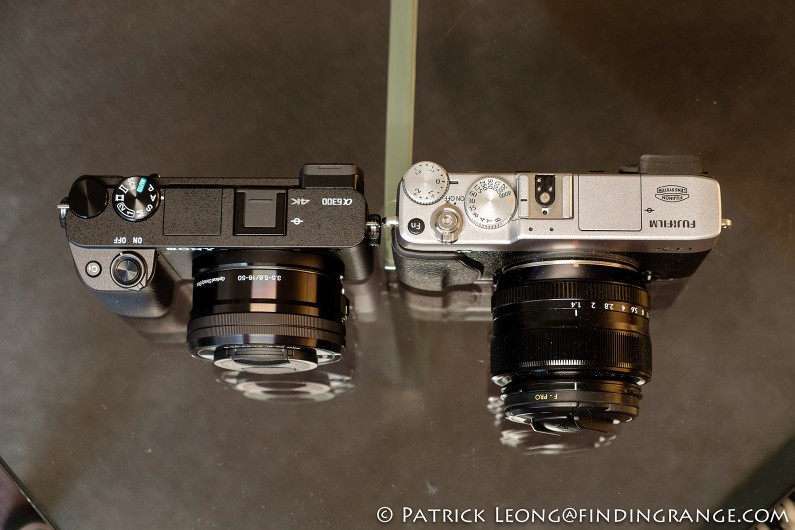Sony-a6300-vs-Fuji-X-E1-Size-Comparison-1