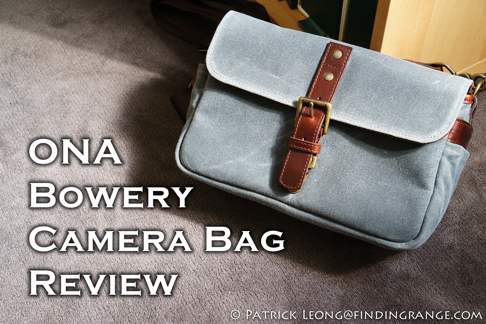 ona bowery leather bag care review