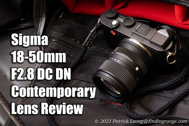 Sigma 18 50mm F2 8 DC DN Contemporary Lens Review Finding Range