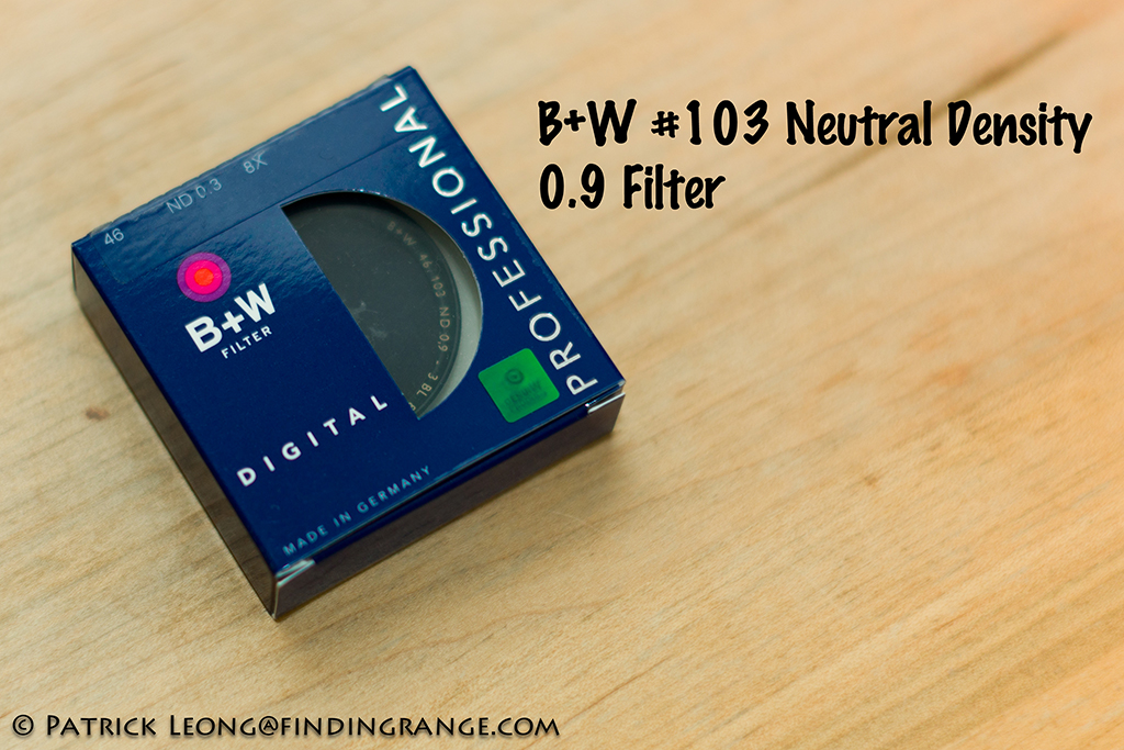 B+W Neutral Density Filter