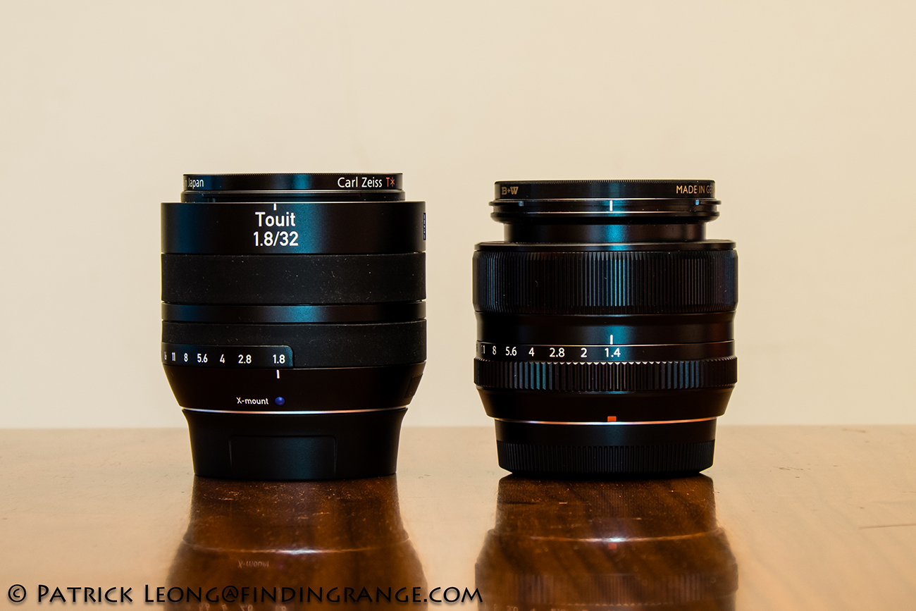 Zeiss Touit 32mm F1.8 vs. XF 35mm F1.4 R Lens Comparison