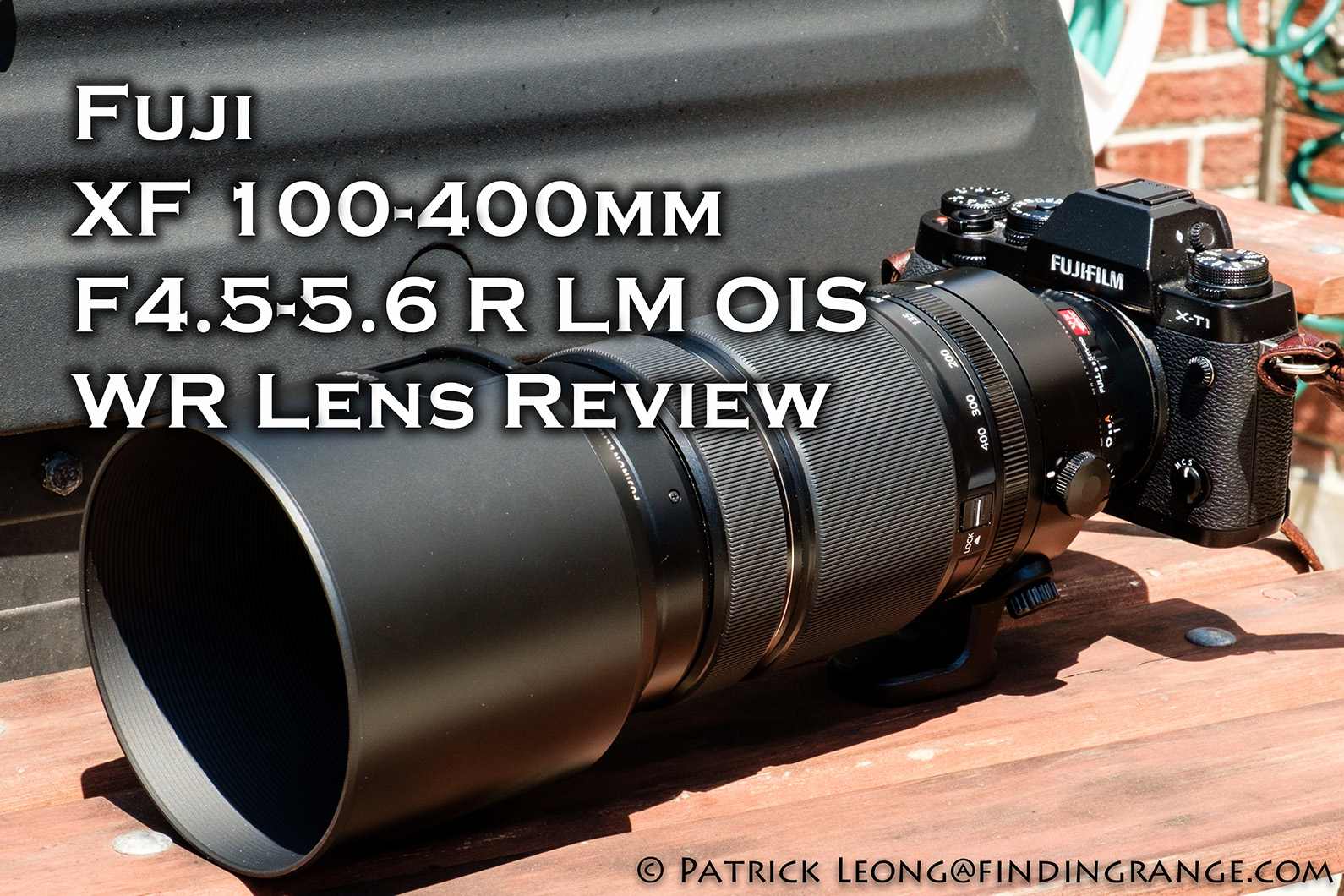 CHASING BIRDS Camo Lens Cover For Sony 100-400mm GM - Waterproof Protection