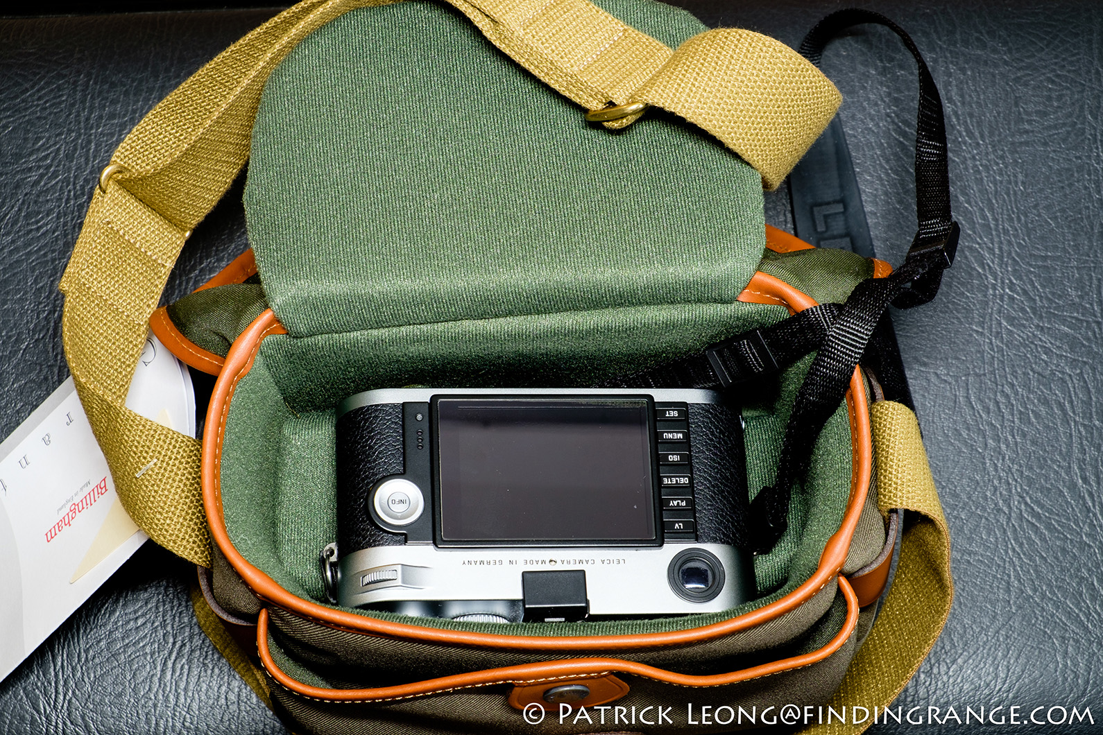 A Review Of The Billingham Hadley Digital Camera Bag