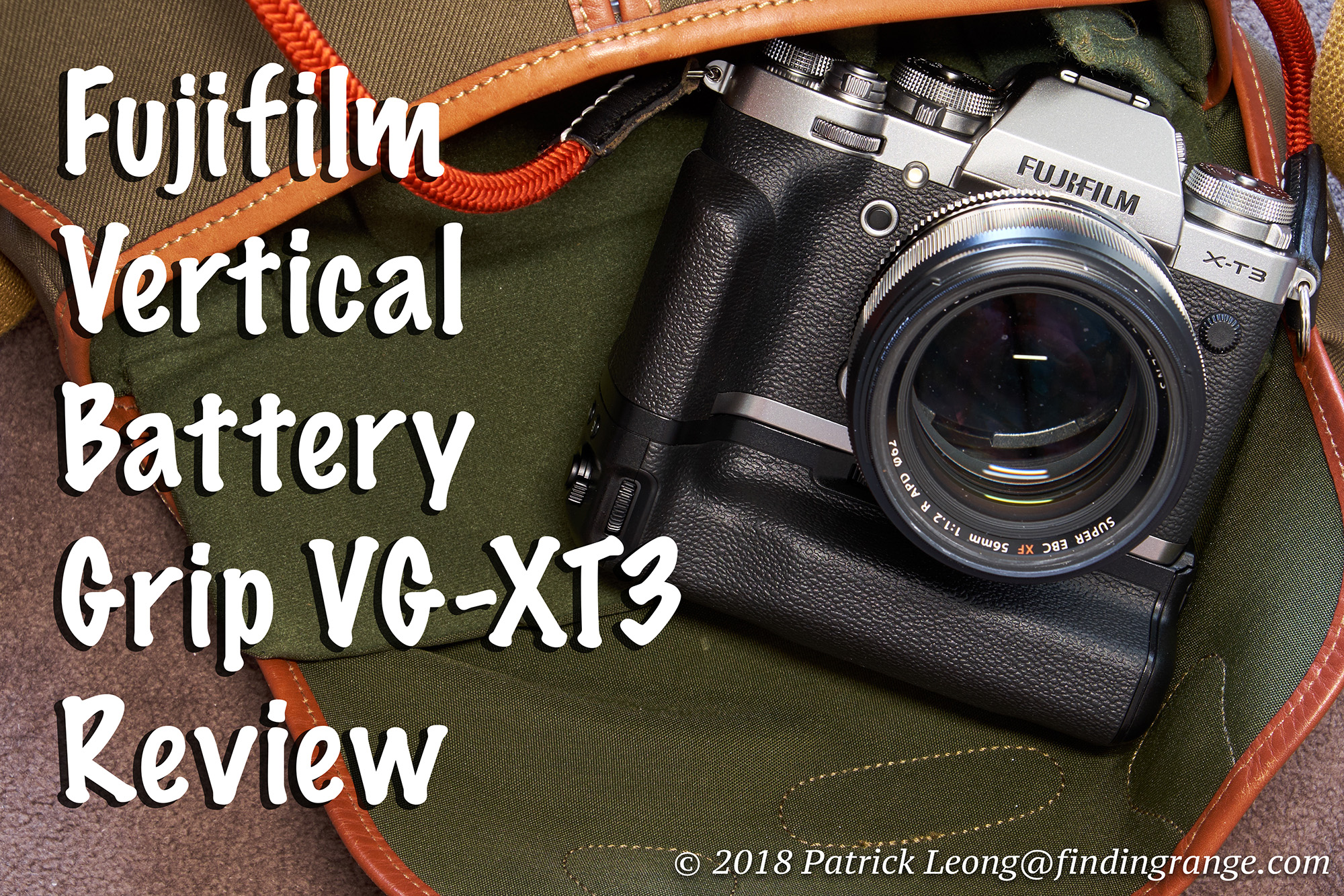 Fujifilm Vertical Battery Grip VG-XT3 Review