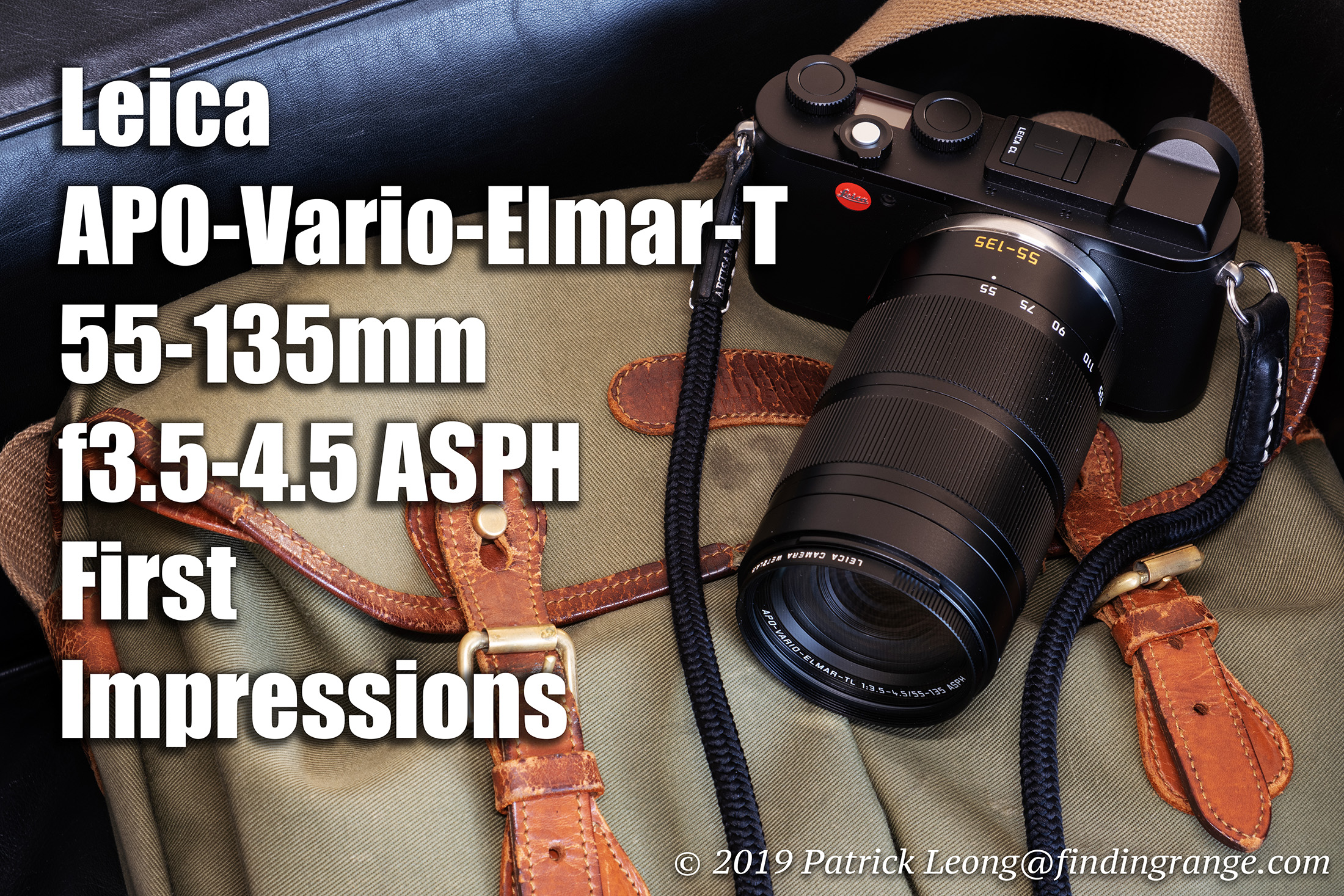 Leica APO-Vario-Elmar-T 55-135mm f3.5-4.5 ASPH First Impressions
