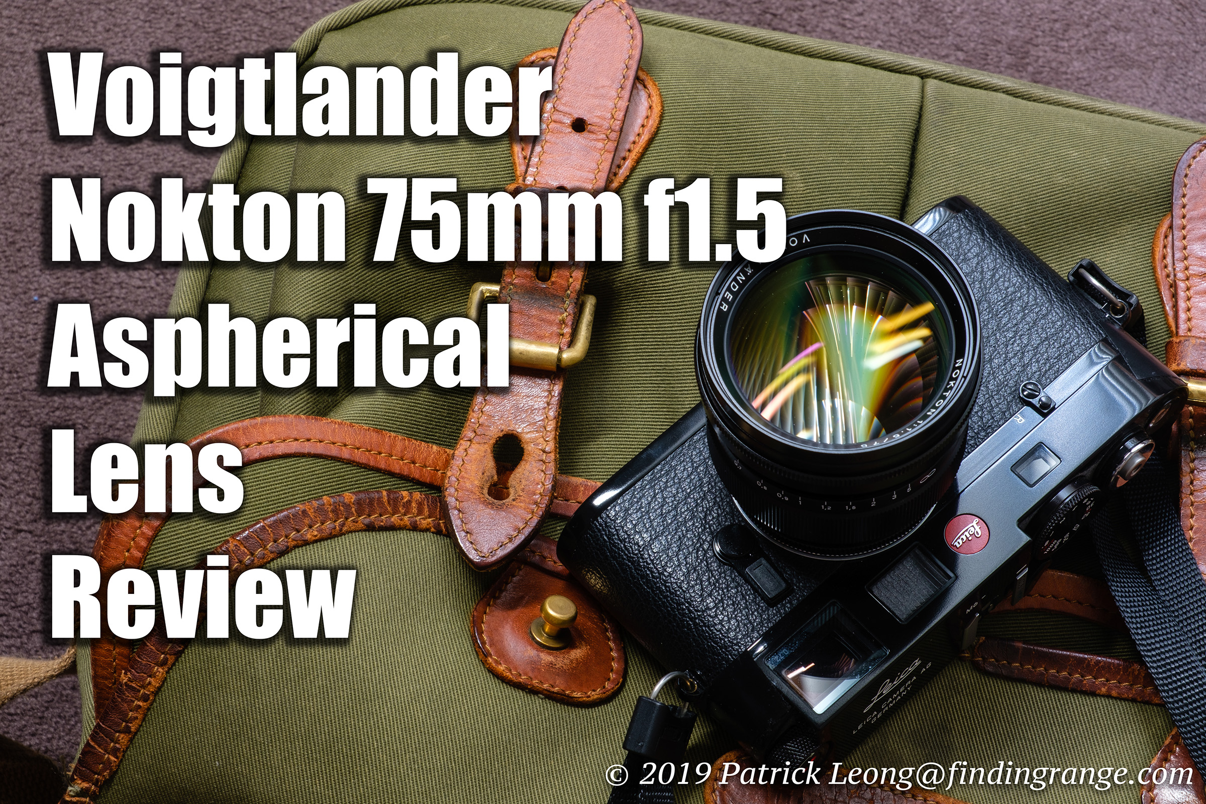 Voigtlander Nokton 75mm f1.5 Aspherical Lens Review