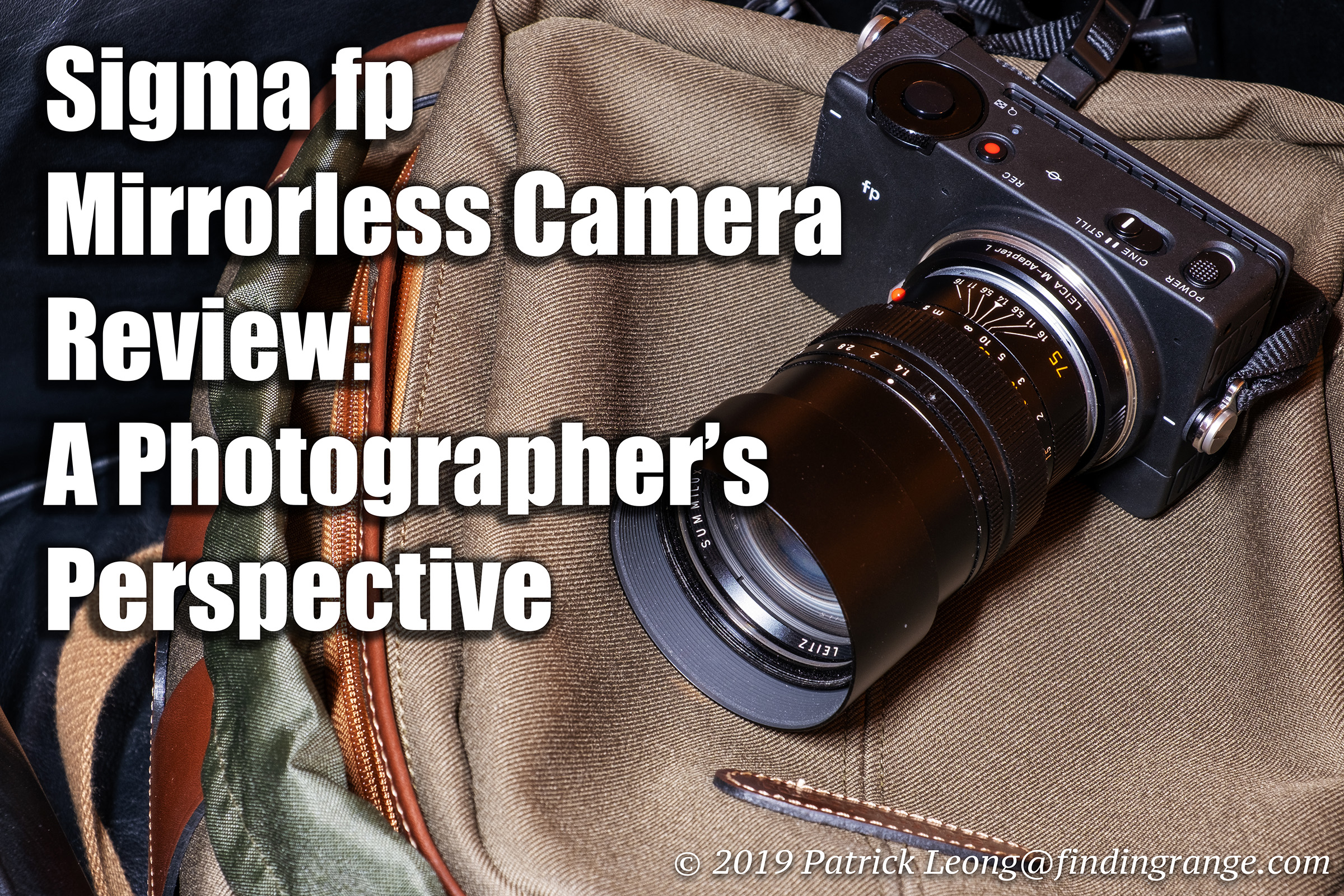 Sigma fp Mirrorless Camera Review: A Photographer's Perspective