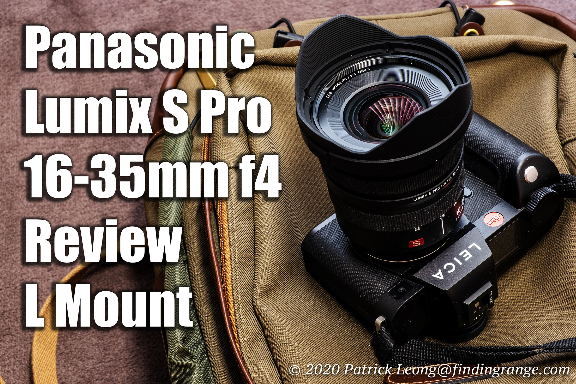 Panasonic Lumix S Pro 16-35mm f4 Review L Mount