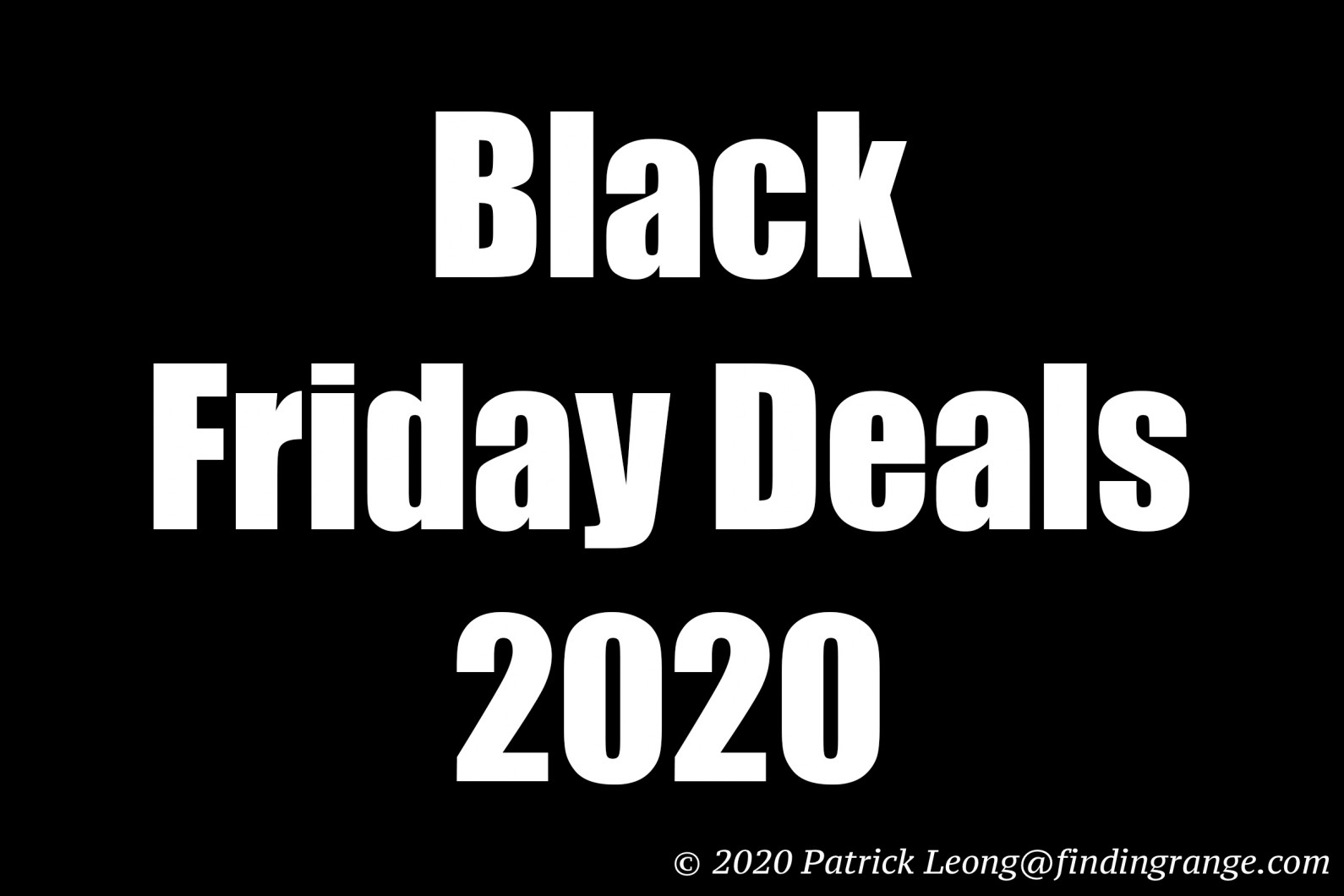 traxxas black friday deals 2020