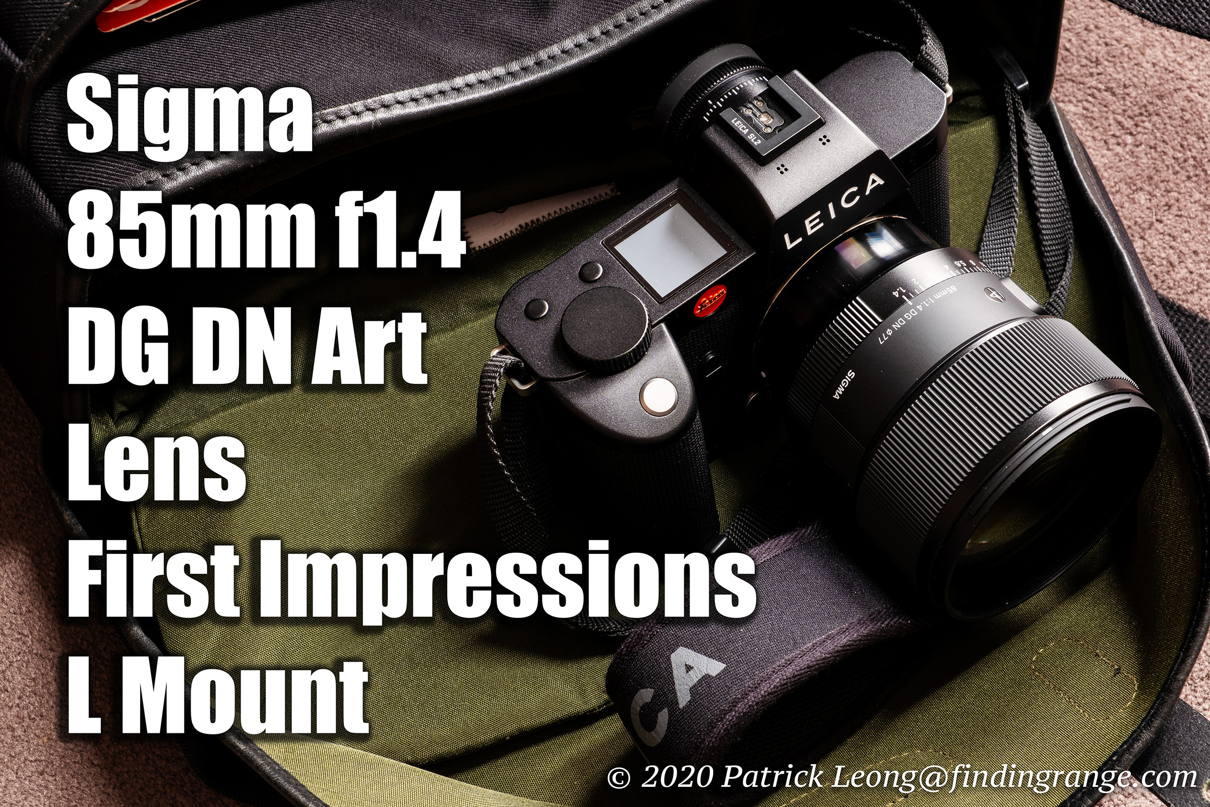 Sigma 85mm f1.4 DG DN Art Lens First Impressions L Mount