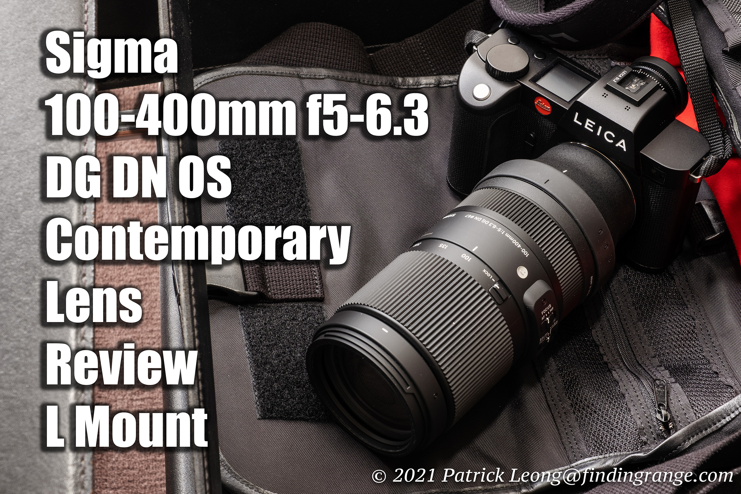 Sigma 100-400mm f5-6.3 DG DN OS Contemporary Lens Review L 