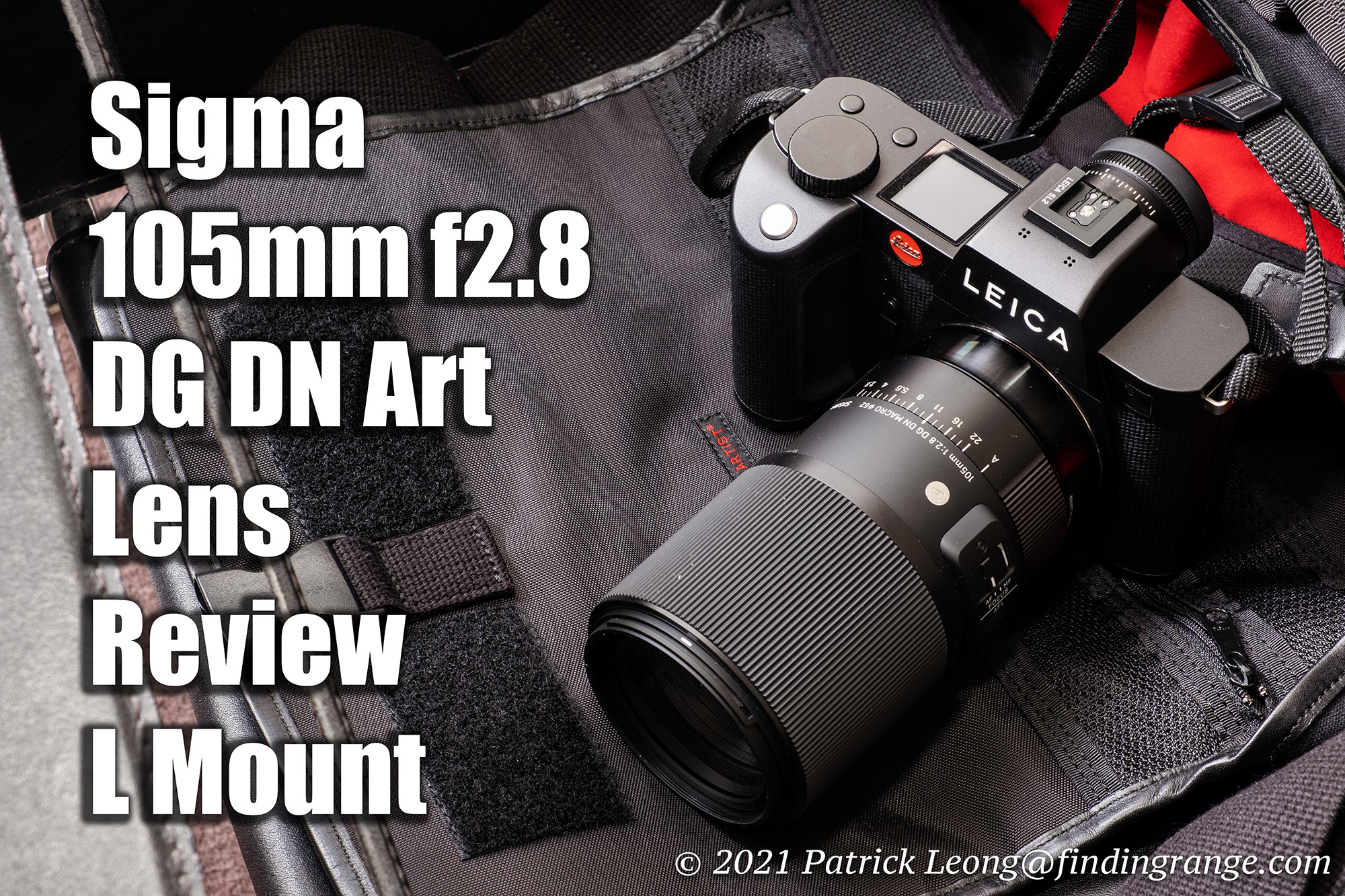 Sigma 105mm f2.8 DG DN Art Lens Review L Mount - Finding Range
