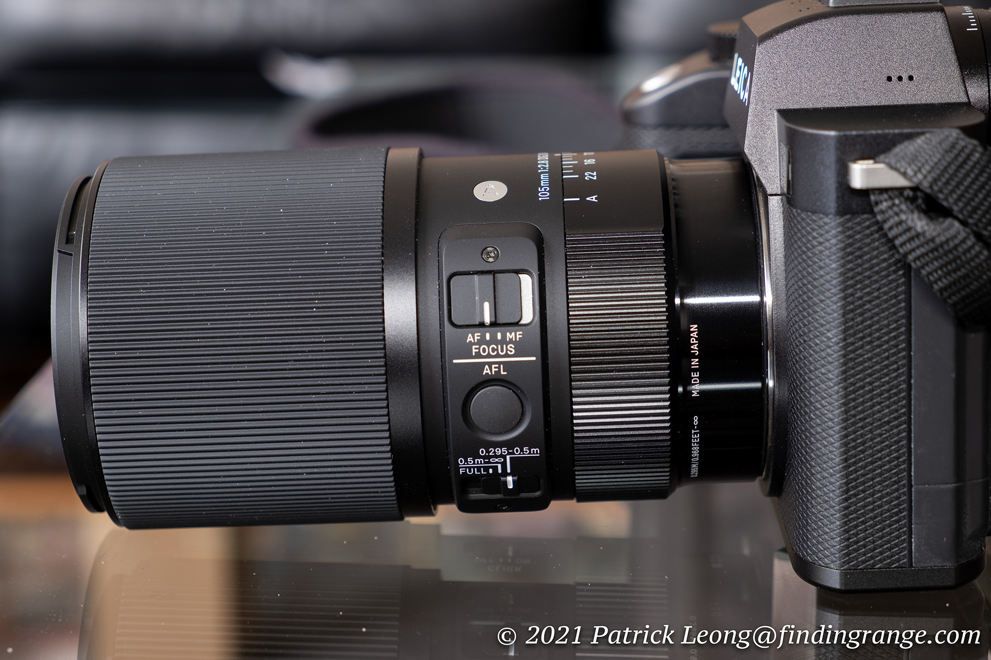 Sigma 105mm f2.8 DG DN Art Lens Review L Mount - Finding Range