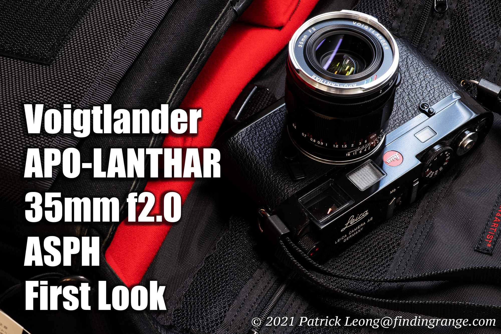 Voigtlander APO-LANTHAR 35mm f2 ASPH First Look - Finding Range