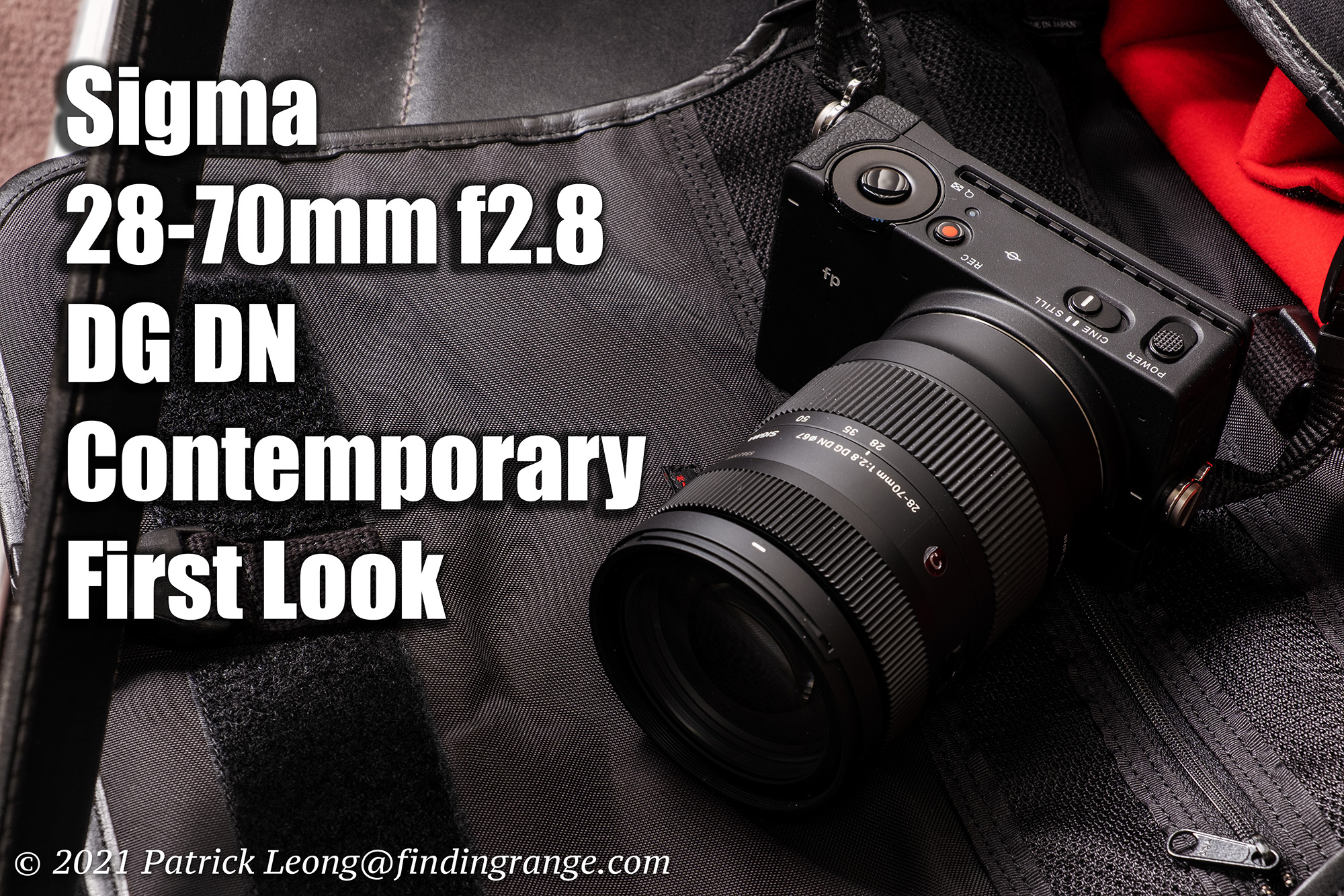 Sigma 28-70mm f2.8 DG DN Contemporary First Look - Finding Range