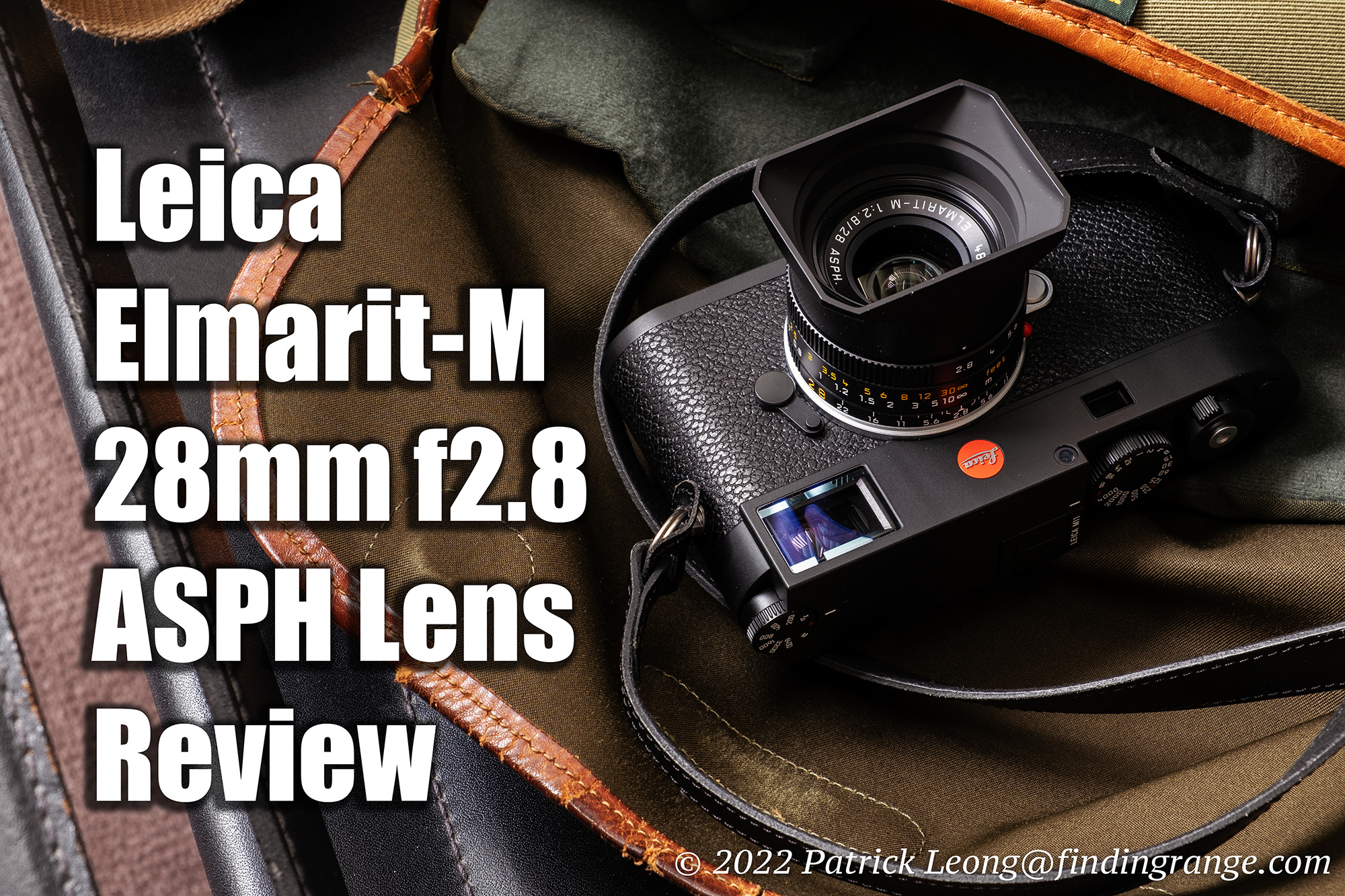 Tapijt onvergeeflijk paraplu Leica Elmarit-M 28mm f2.8 ASPH Lens Review - Finding Range