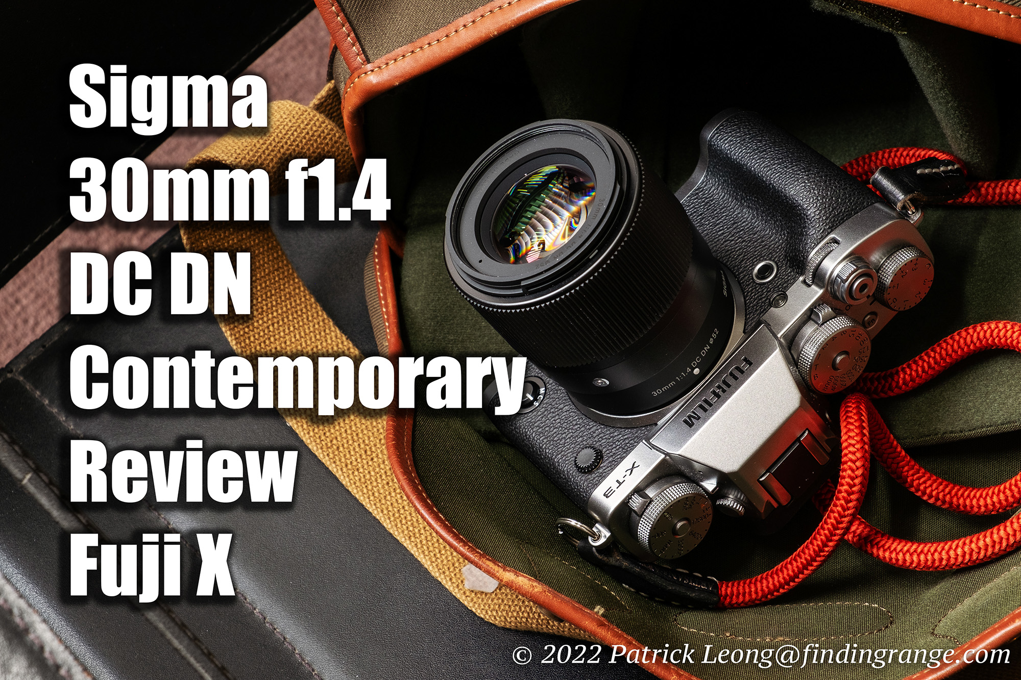 Sigma 30mm f1.4 DC DN Contemporary Review Fuji X - Finding Range