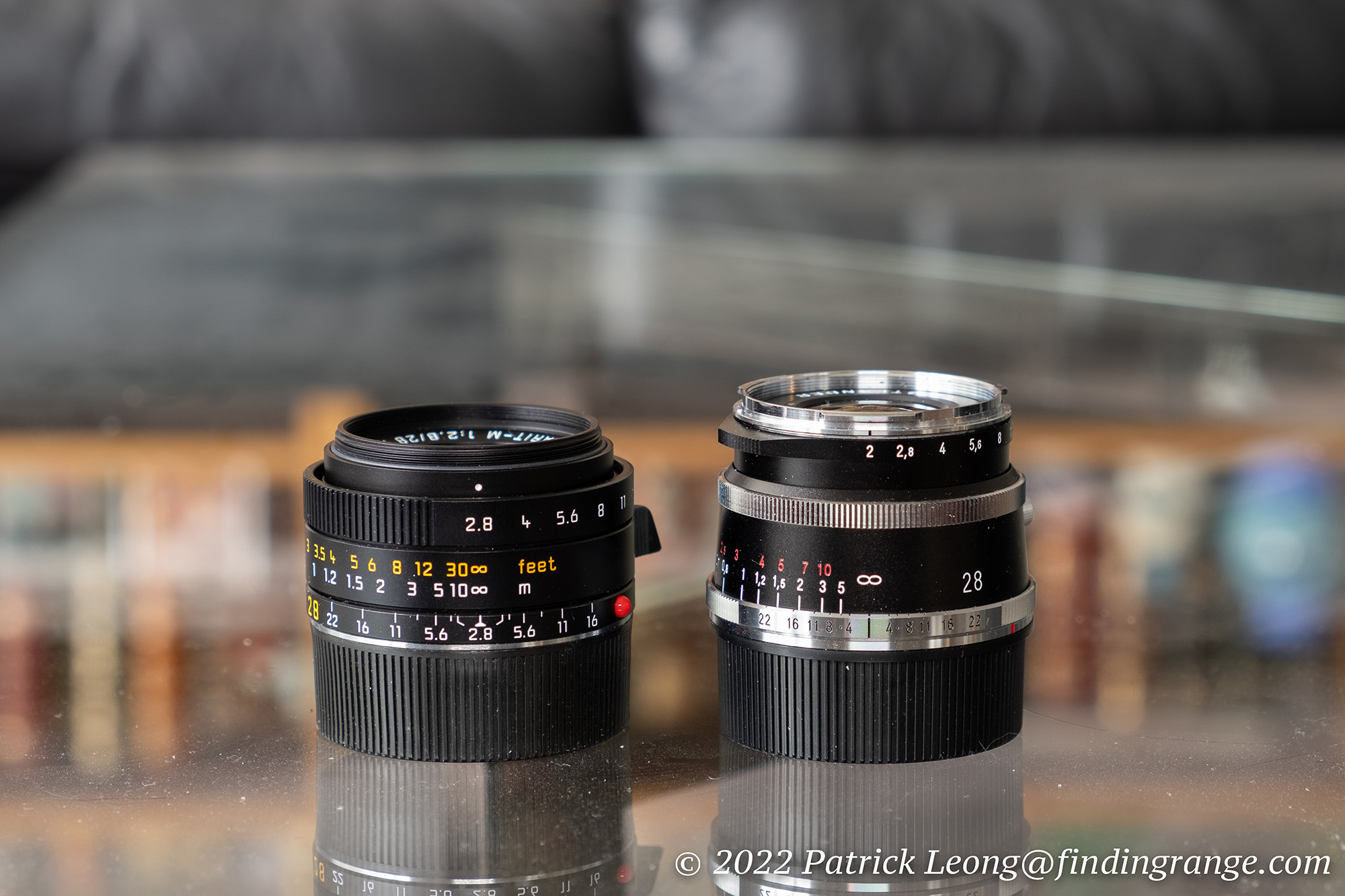 Voigtlander 28mm f2.0 Ultron Vintage Aspherical Review - Finding Range